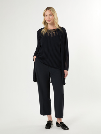 Ribbed knit cardigan - Marina Rinaldi