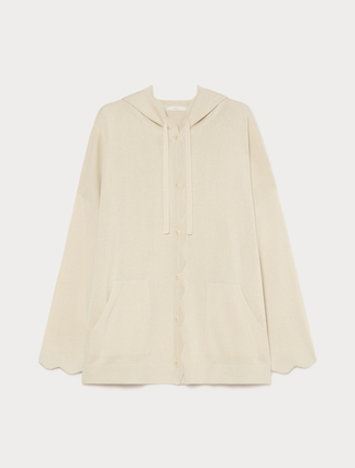 Silk and cashmere cardigan - Marina Rinaldi