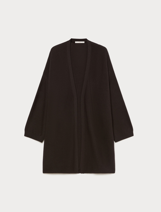 Cardigan lungo in pura lana - Marina Rinaldi