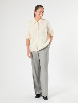 Wool, silk and cashmere cardigan - Marina Rinaldi