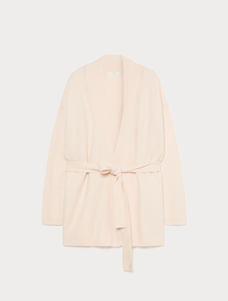 Wool and cashmere cardigan - IVORY - Marina Rinaldi - 1