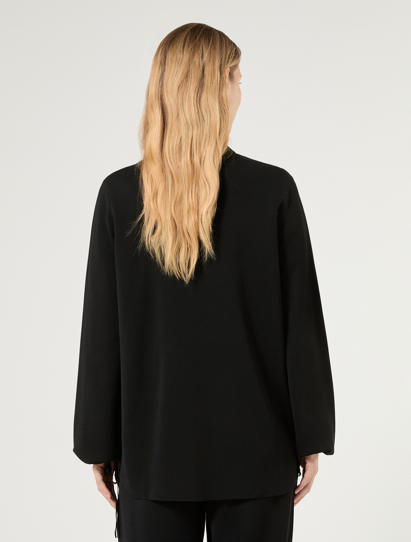 Viscose cardigan - BLACK - Marina Rinaldi - 4