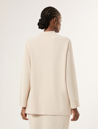Viscose pocket cardigan - POWDER - Marina Rinaldi - 4