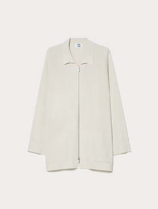 Viscose pocket cardigan - POWDER - Marina Rinaldi - 1