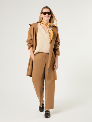 Silk and cashmere sweater - SAND - Marina Rinaldi - 2