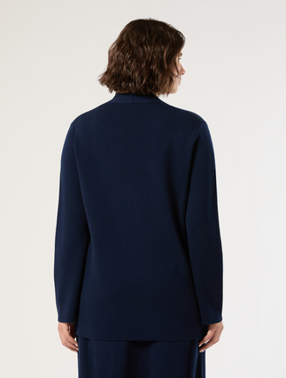 Pull en laine - BLEU NUIT - Marina Rinaldi - 4