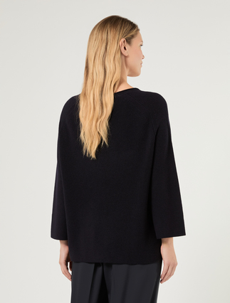 Pure wool sweater - MIDNIGHTBLUE - Marina Rinaldi - 4