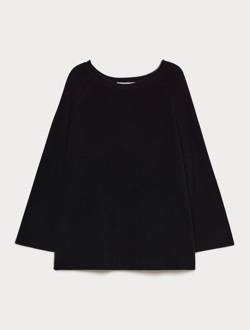 Pure wool sweater - MIDNIGHTBLUE - Marina Rinaldi