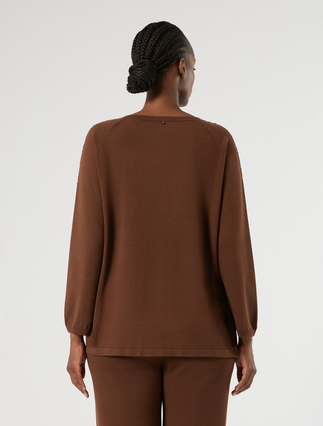 Pull en viscose confortable - BISCUIT - Marina Rinaldi - 4