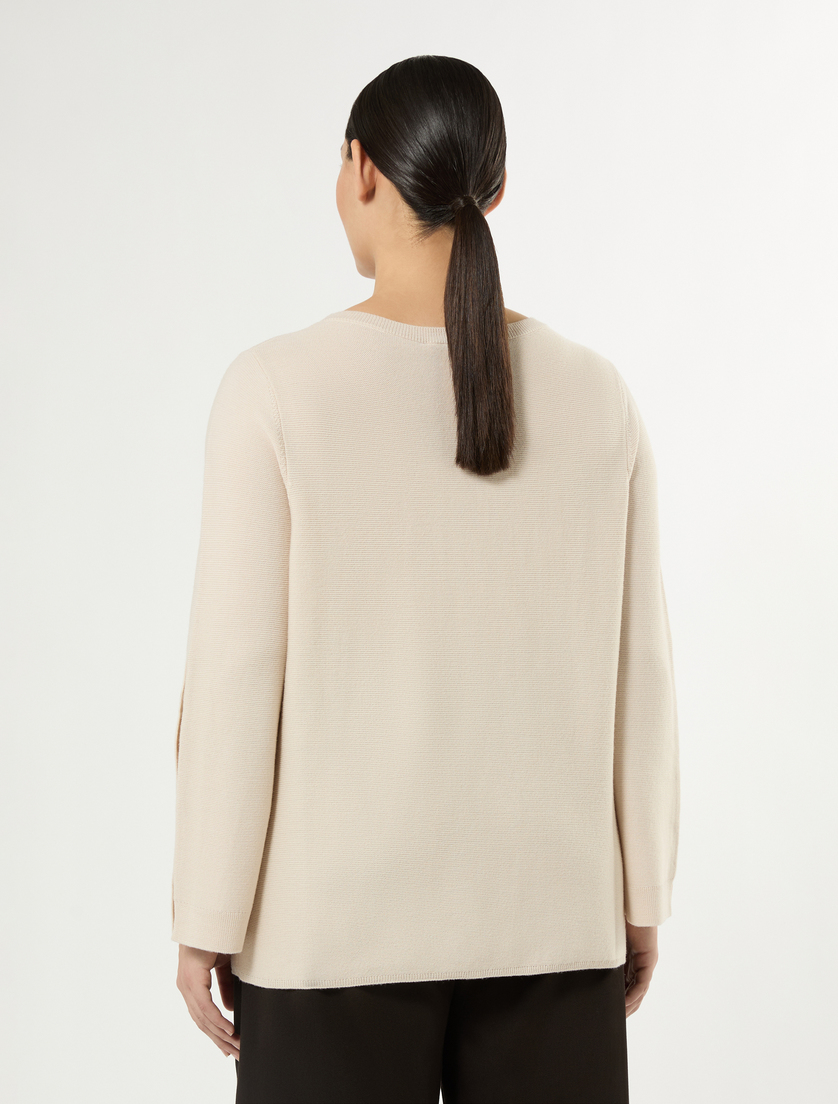 Pure wool sweater - SAND - Marina Rinaldi - 4