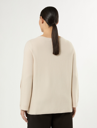 Pure wool sweater - SAND - Marina Rinaldi - 4
