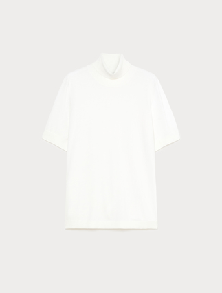 Pull en fil de coton mélangé - Marina Rinaldi