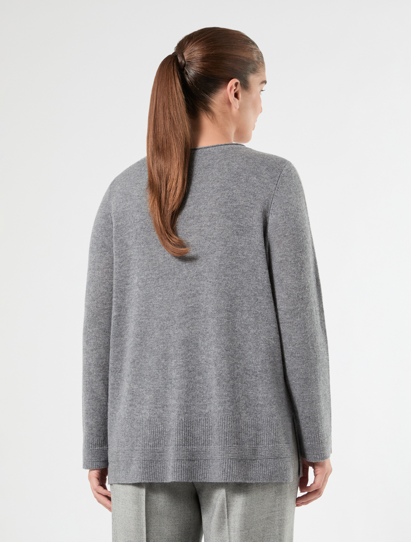 Pull en cachemire - GRIS MOYEN - Marina Rinaldi - 4