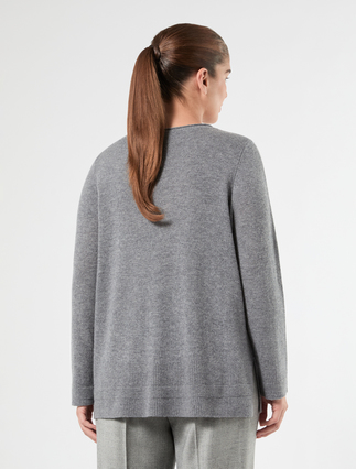 Pull en cachemire - GRIS MOYEN - Marina Rinaldi - 4