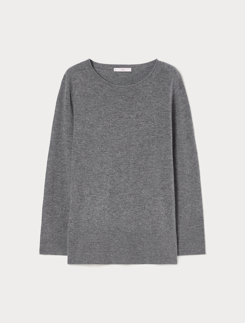 Pull en cachemire - GRIS MOYEN - Marina Rinaldi