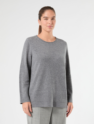 Pull en cachemire - GRIS MOYEN