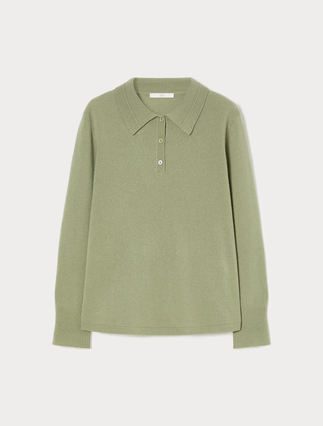 Pullover mit Polokragen aus Kaschmir - Marina Rinaldi