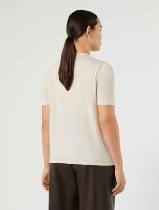 Maglia in pura lana - SABBIA - Marina Rinaldi - 4