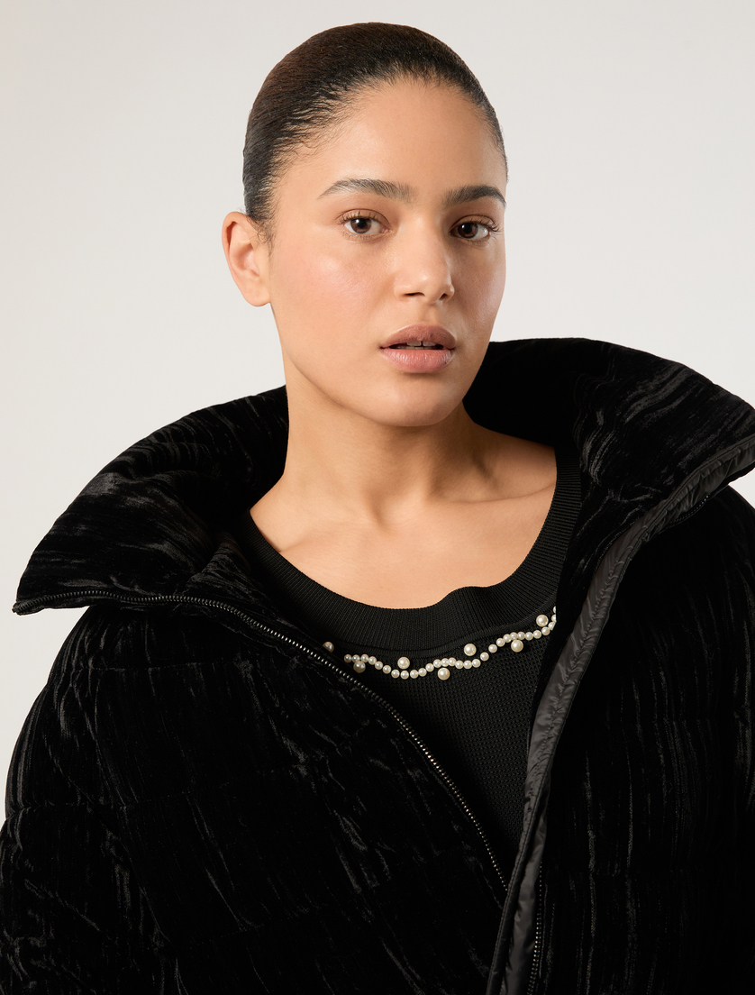 Viscose sweater - BLACK - Marina Rinaldi - 5