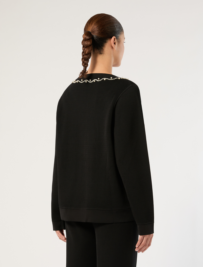 Viscose sweater - BLACK - Marina Rinaldi - 4