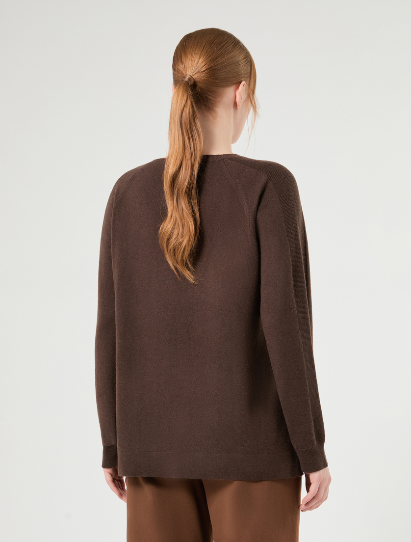 Wool and cashmere sweater - KAKI - Marina Rinaldi - 4