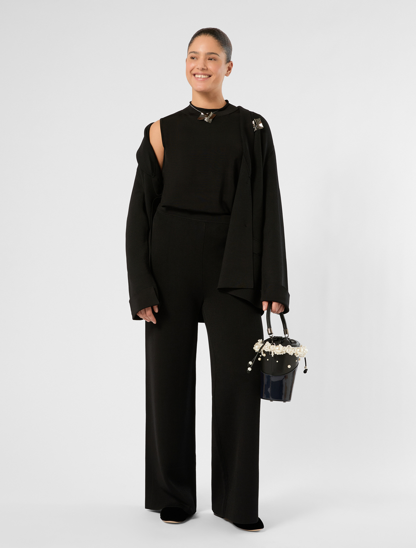 Viscose knit top - Marina Rinaldi