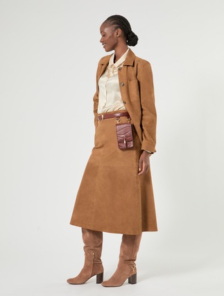Suede jacket - Marina Rinaldi
