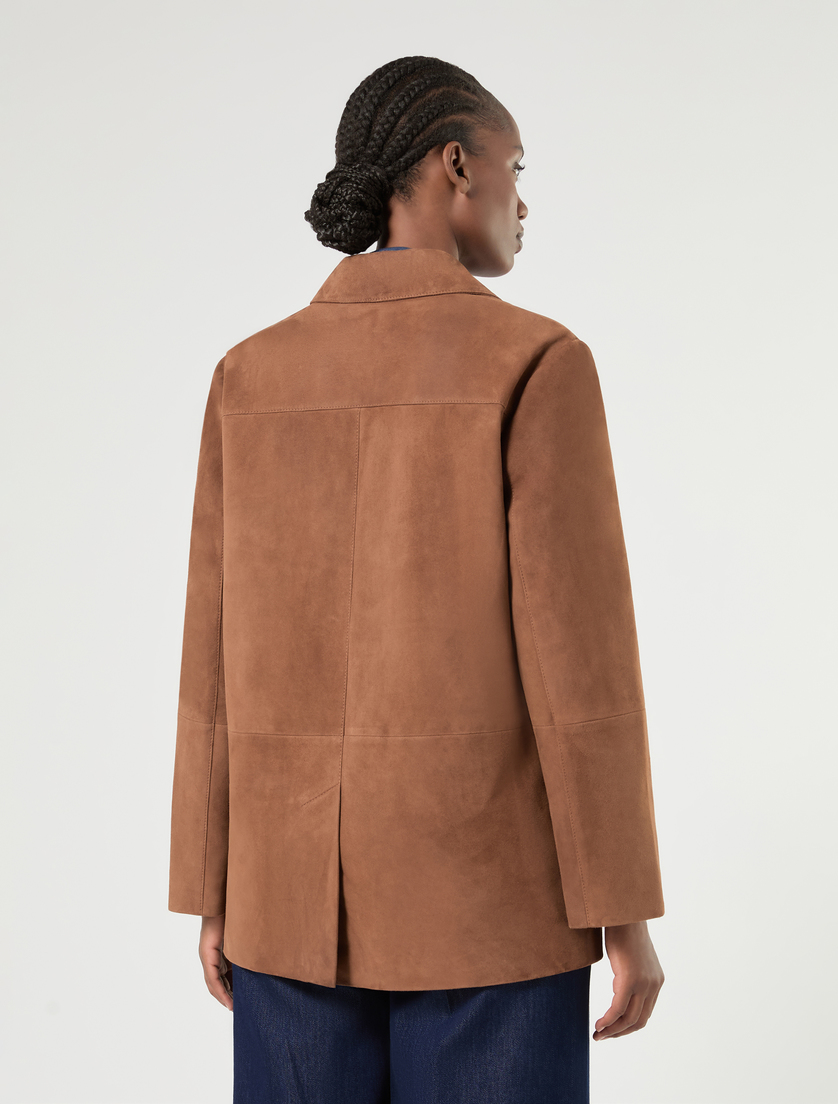 Suede jacket - BISCUIT - Marina Rinaldi - 4