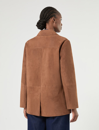 Suede jacket - BISCUIT - Marina Rinaldi - 4