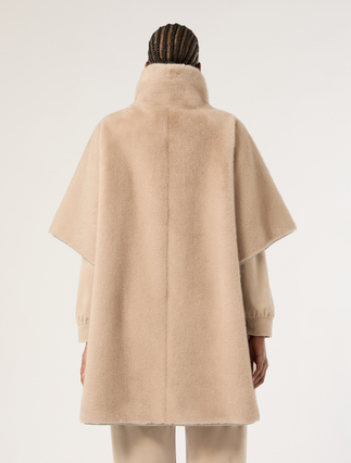 Reversible cape jacket - PEARL GREY - Marina Rinaldi - 4