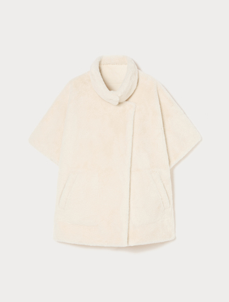Reversible heavy jacket - IVORY - Marina Rinaldi - 1