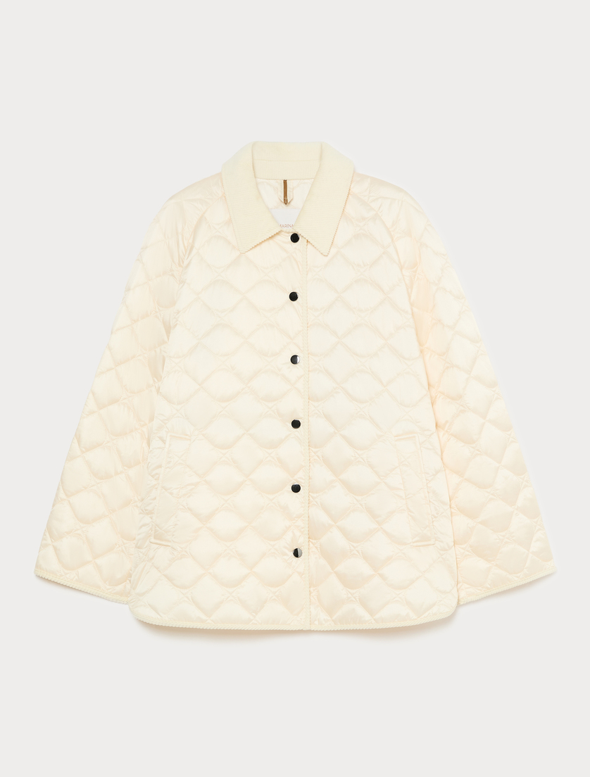 Wattierte Jacke aus changierendem Gewebe - MILK - Marina Rinaldi