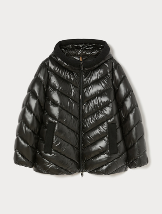 Water-repellent canvas padded jacket - Marina Rinaldi