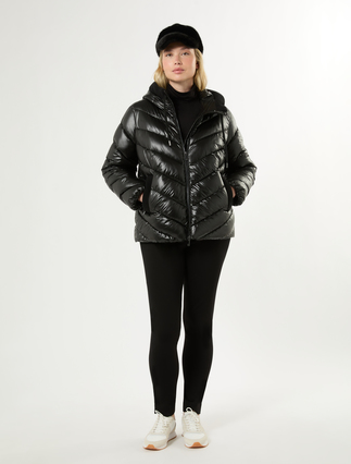 Water-repellent canvas padded jacket - Marina Rinaldi