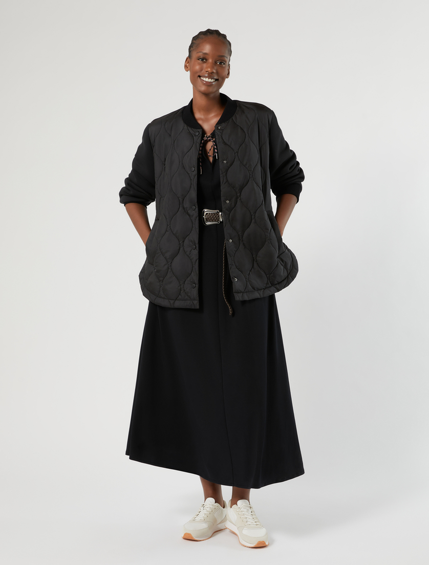 Scuba and nylon jacket - Marina Rinaldi