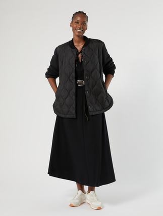 Scuba and nylon jacket - Marina Rinaldi
