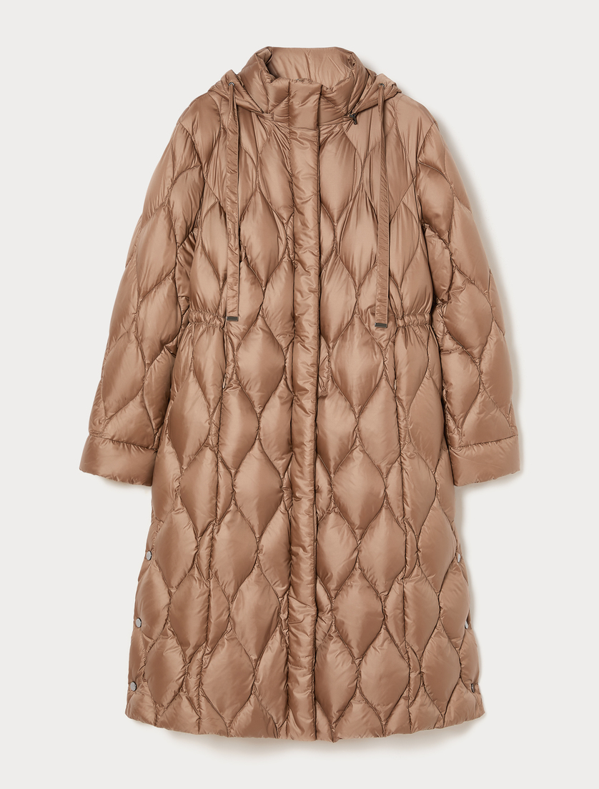 Piumino in nylon antigoccia - CAMMELLO - Marina Rinaldi