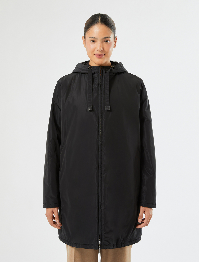Reversible padded jacket - BLACK - Marina Rinaldi - 3
