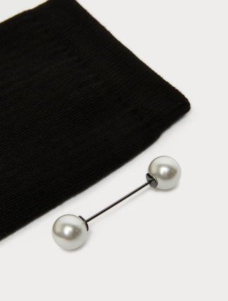 Cotton socks with pin detail - Marina Rinaldi