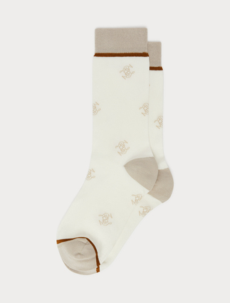 Cotton socks - BEIGE
