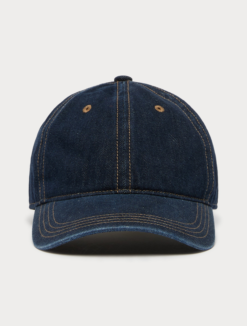 Denim baseball cap - NAVY - Marina Rinaldi - 3