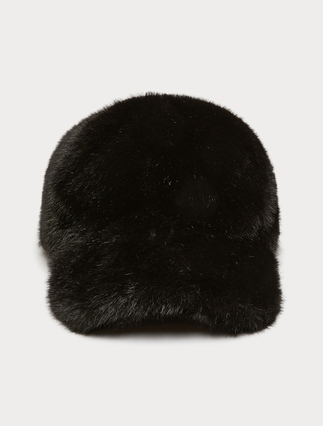 Cappello da baseball in texture soffice - Marina Rinaldi