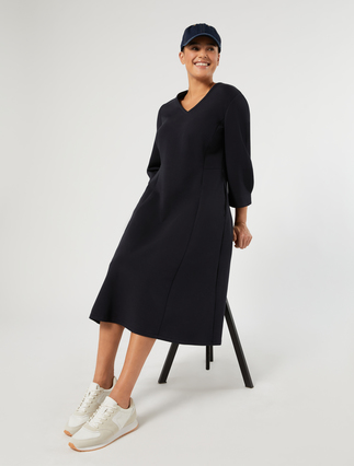 Scuba jersey dress - Marina Rinaldi