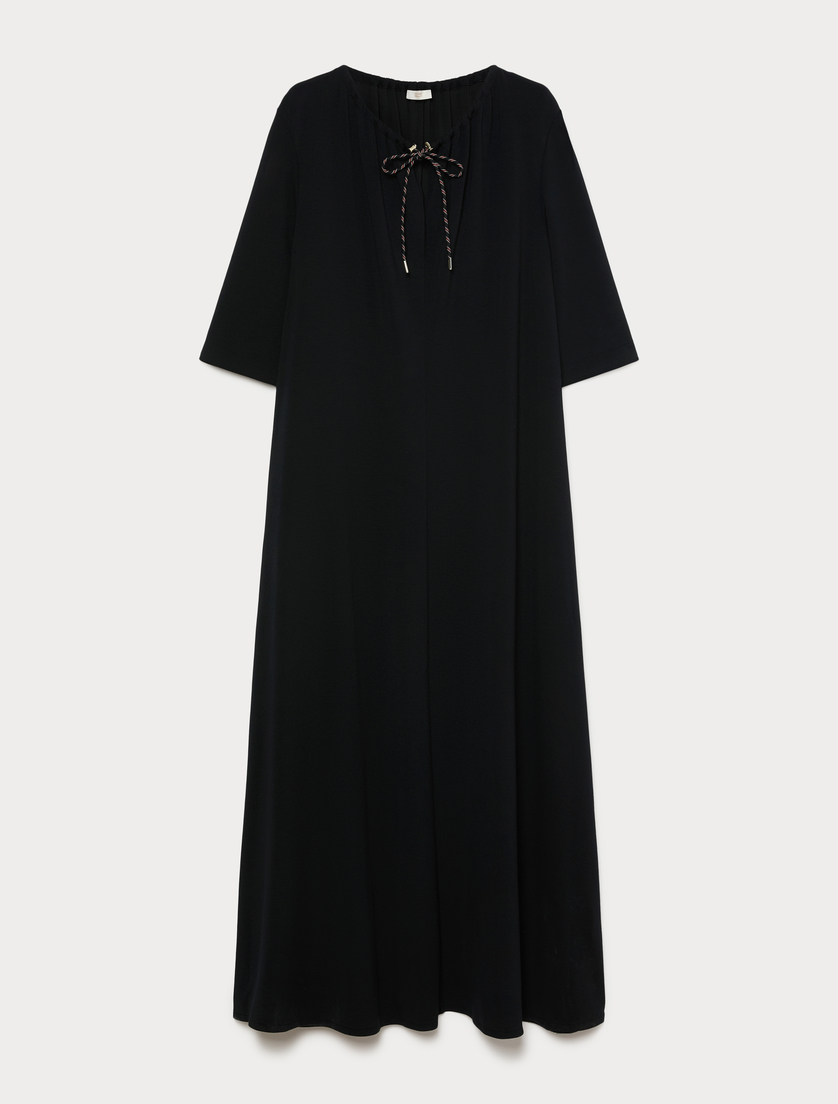 Robe en jersey double - NOIR - Marina Rinaldi