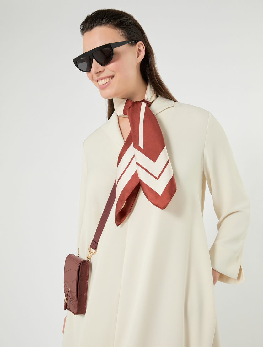 Phone case with wavy motif - RED - Marina Rinaldi - 4