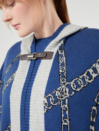 Poncho de lana y cachemira - Marina Rinaldi