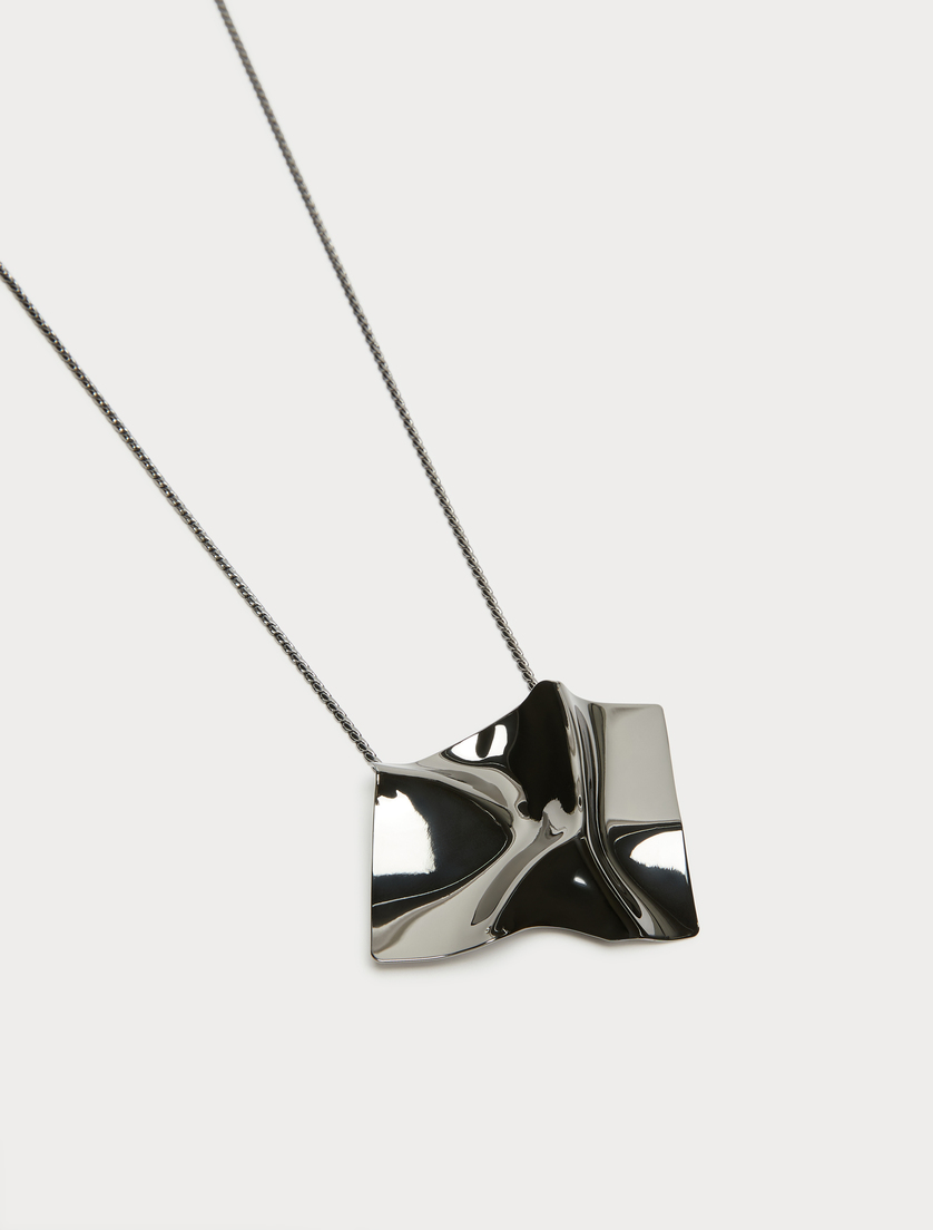 Charm choker and brooch - SREBRNY - Marina Rinaldi - 2