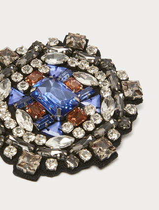 Rhinestone brooch - Marina Rinaldi
