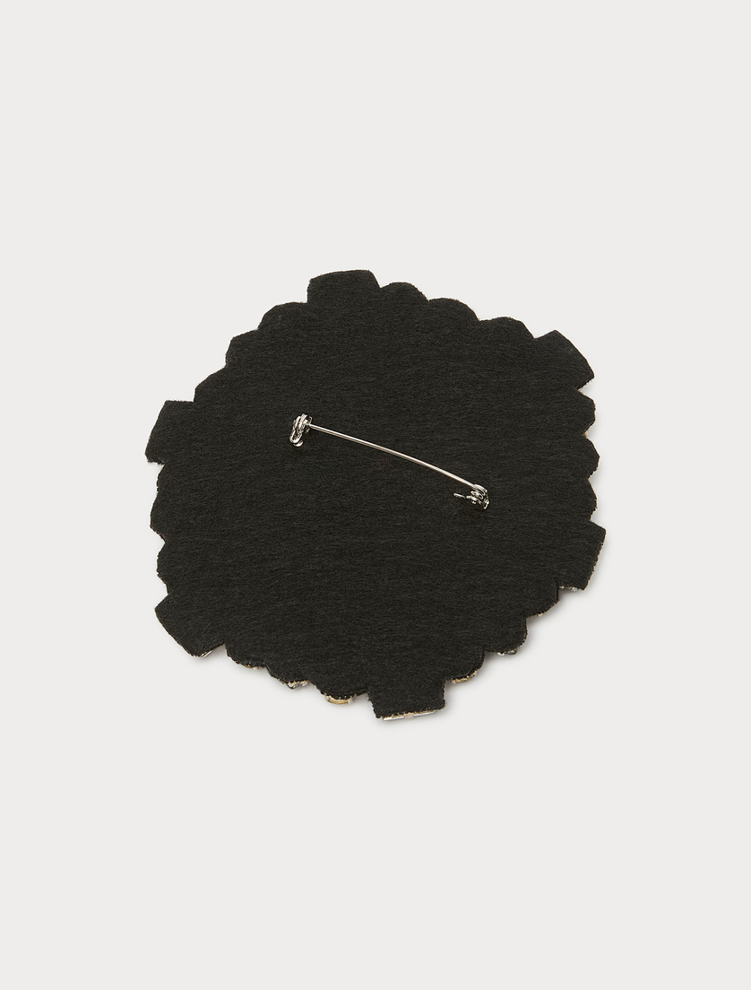 Rhinestone brooch - AVIO - Marina Rinaldi - 3