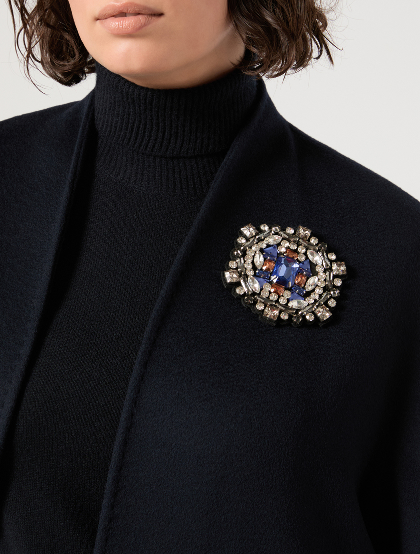 Rhinestone brooch - AVIO - Marina Rinaldi - 4